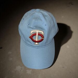 DQ & Minnesota Twins Collab Logo Baseball Snapback Hat Cap